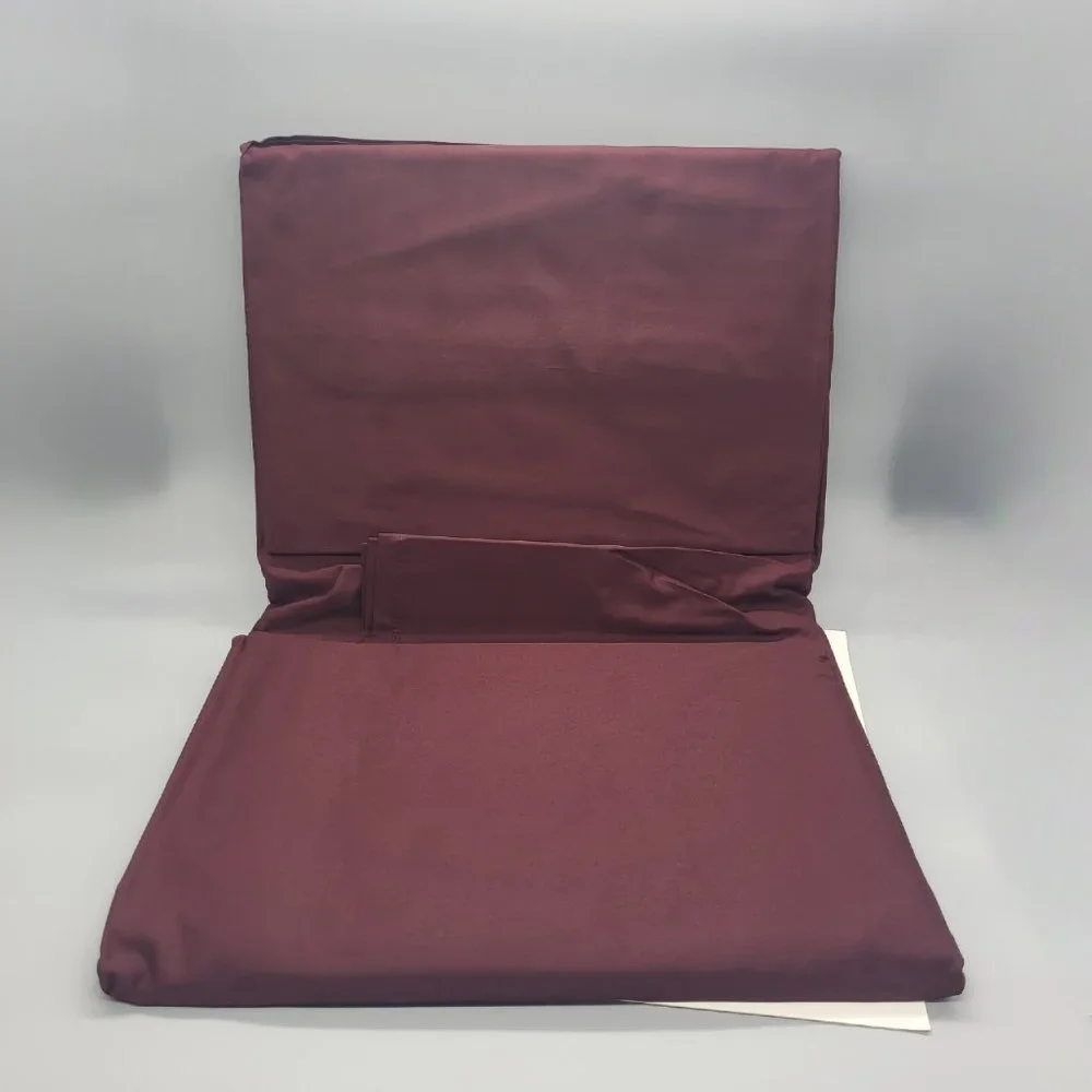 Lauren Ralph Lauren Addison Twin Flat Sheet in Cabernet